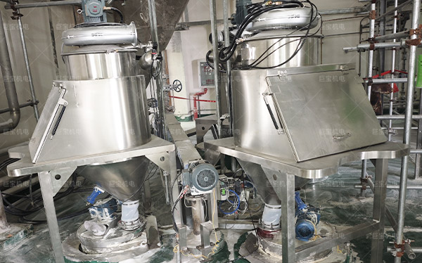 某客戶現(xiàn)場無塵投料站的使用